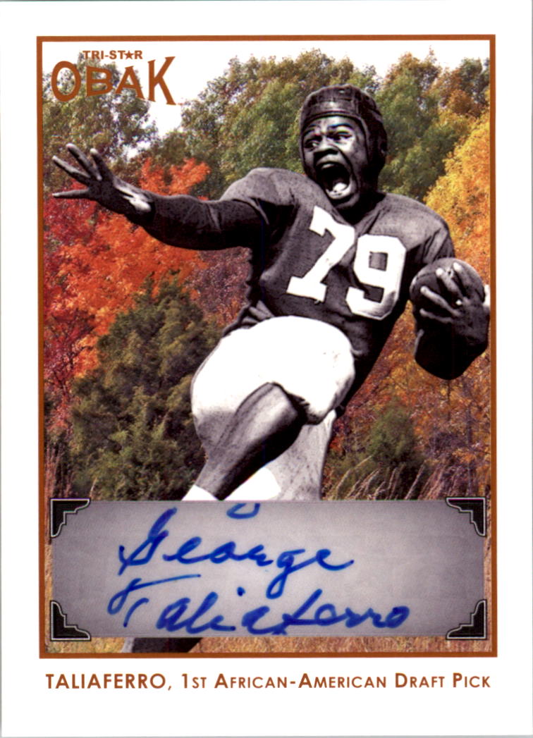 Buy George Taliaferro Cards Online