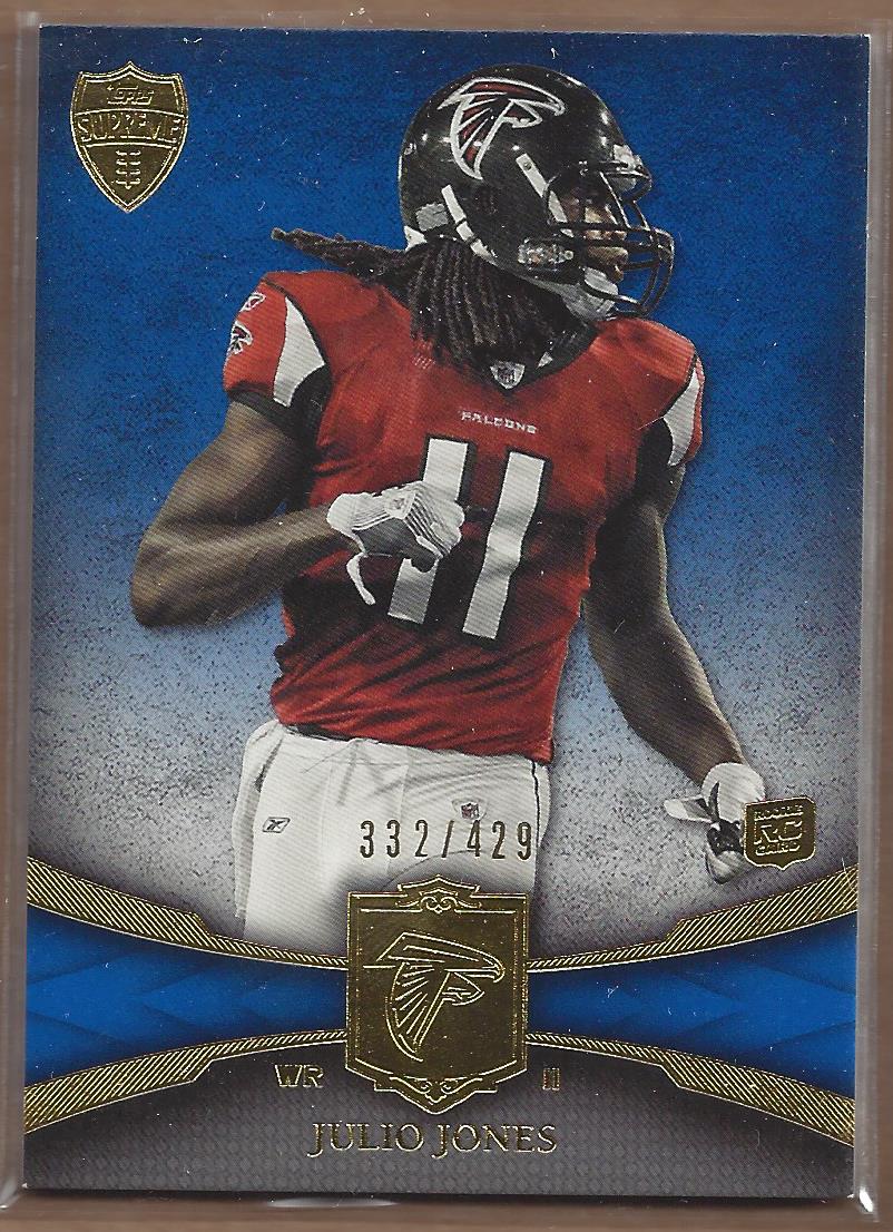 : 2016 Score Franchise #25 Julio Jones Falcons Football :  Collectibles & Fine Art