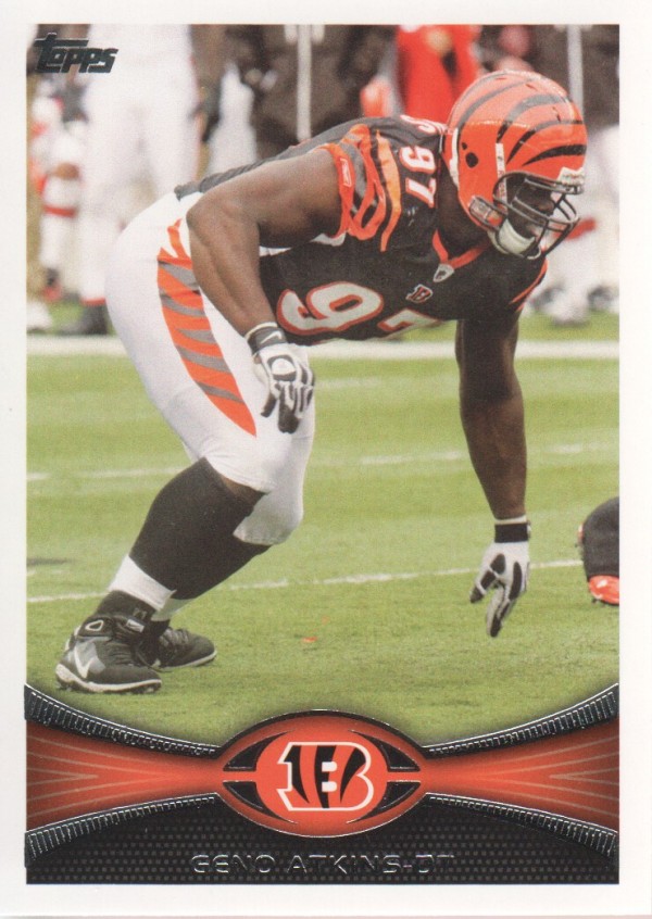 : 2016 Panini Score Football #72 Geno Atkins Cincinnati