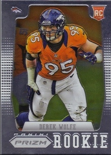 2020 Panini Score Football #129 Derek Wolfe Denver Broncos