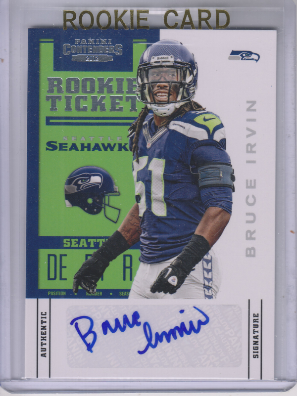 Buy Bruce Irvin Cards Online | Bruce Irvin Football Price Guide - Beckett