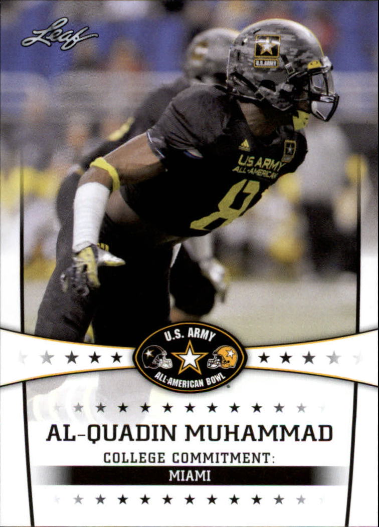 AlQuadin Muhammad Football Price Guide AlQuadin Muhammad Trading