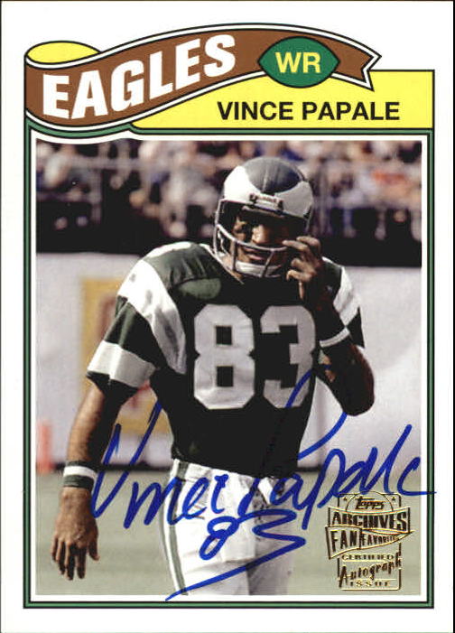 Buy Vince Papale Cards Online  Vince Papale Football Price Guide - Beckett