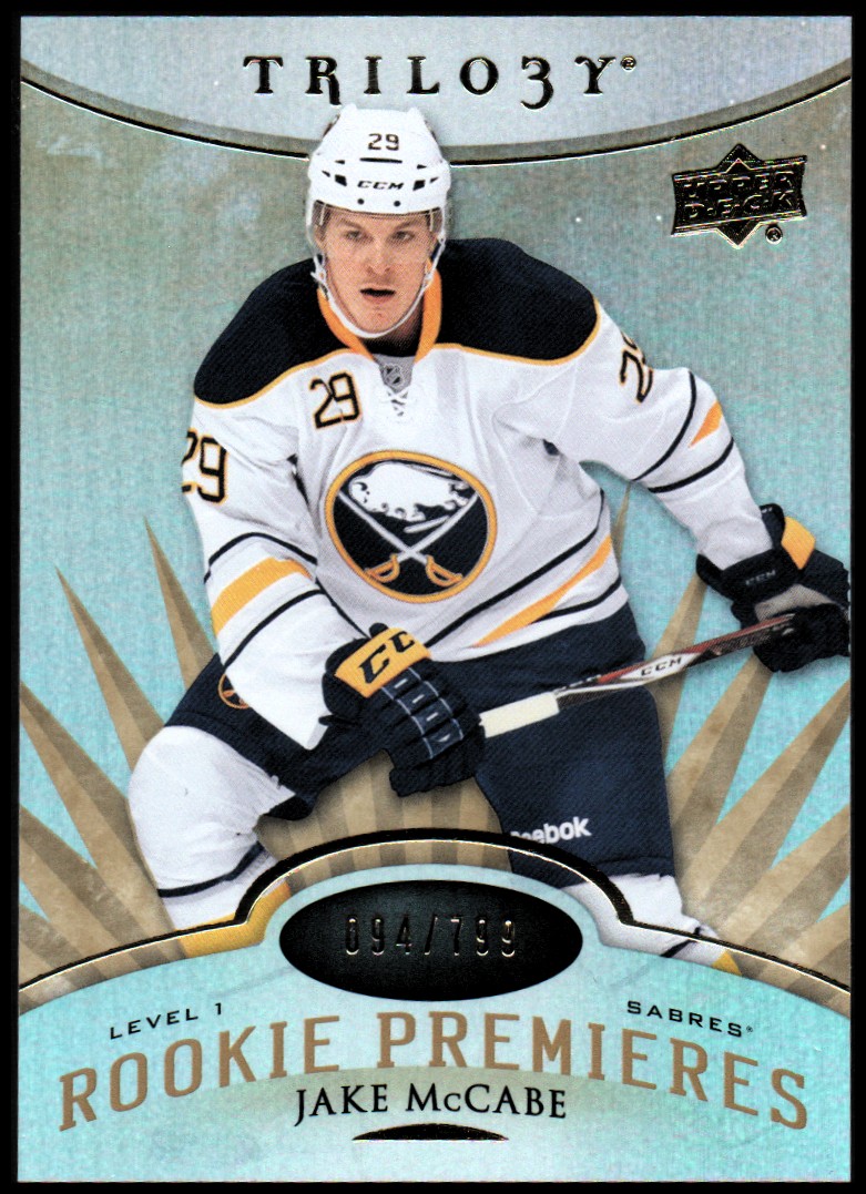 Buy Jake McCabe Cards Online | Jake McCabe Hockey Price Guide - Beckett