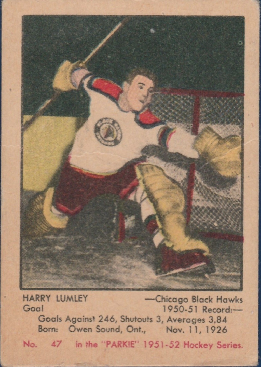 Harry Lumley Hockey Price Guide | Harry Lumley Trading Card Value – Beckett