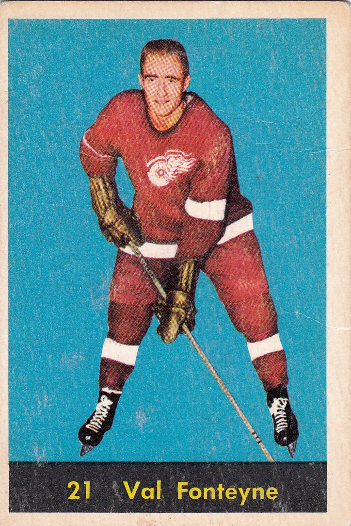 Buy Val Fonteyne Cards Online | Val Fonteyne Hockey Price Guide - Beckett