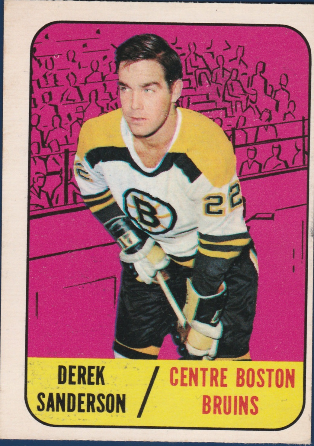 Derek Sanderson – Black N' Gold Hockey