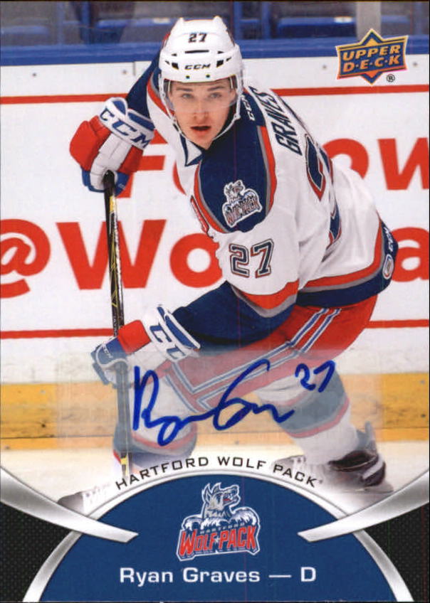 Ryan Graves Hockey Price Guide | Ryan Graves Trading Card Value – Beckett