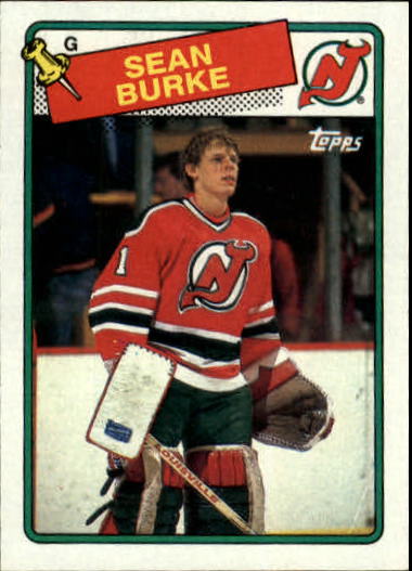  (CI) Jimmy Carson, Sean Burke Hockey Card 1988-89 O