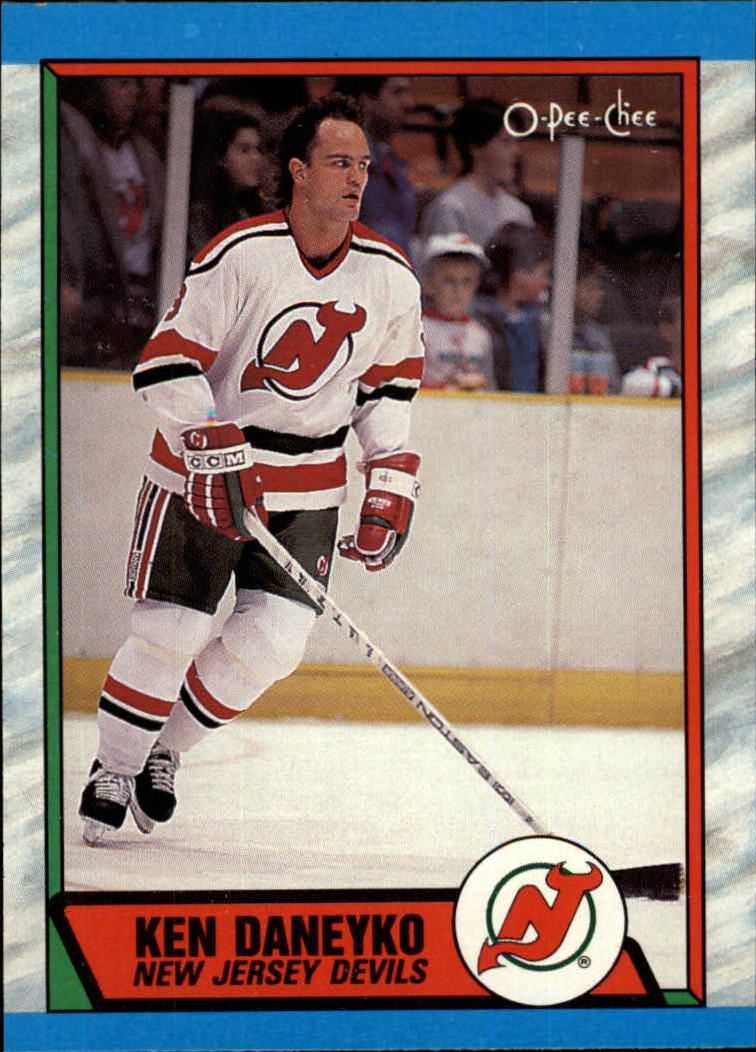 1991-92 Pro Set Hockey Card Ken Daneyko New Jersey Devils #139