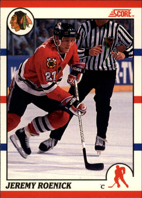 Jeremy Roenick Signed 1991-92 Pro Set Hockey Card - Chicago