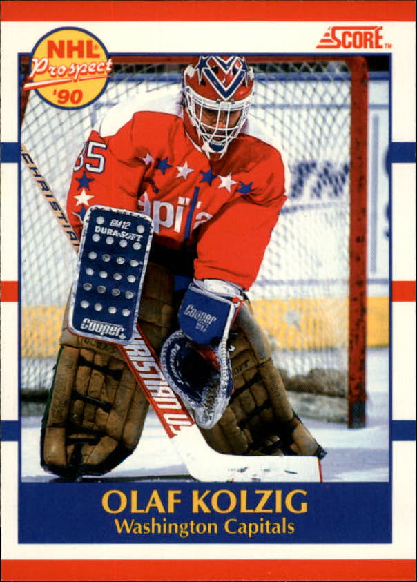 Olie Kolzig as a member of the Portland Pirates .