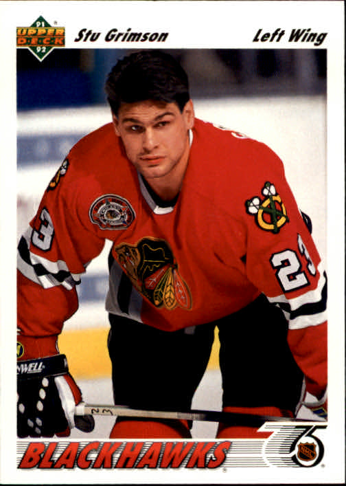 Stu Grimson Hockey Price Guide | Stu Grimson Trading Card Value – Beckett