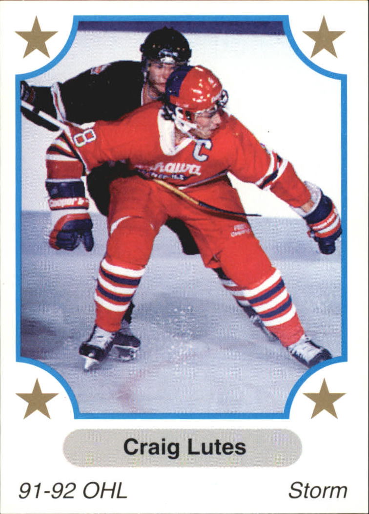 Buy Craig Lutes Cards Online Craig Lutes Hockey Price Guide Beckett