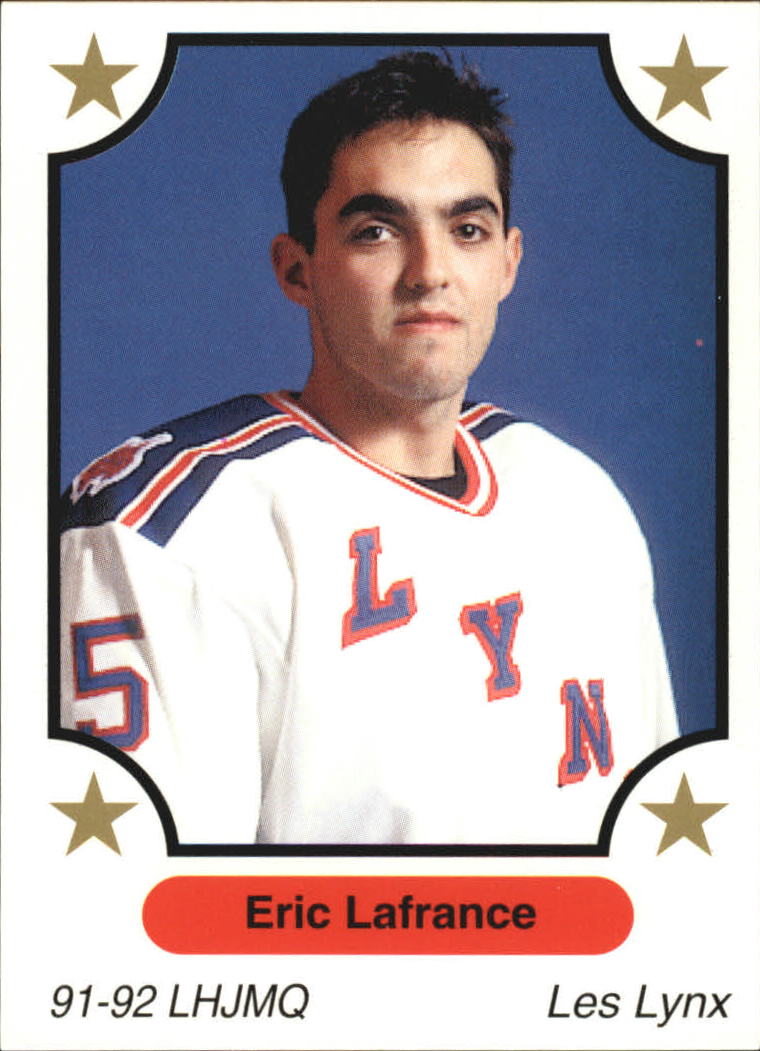 Buy Eric Lafrance Cards Online Eric Lafrance Hockey Price Guide Beckett