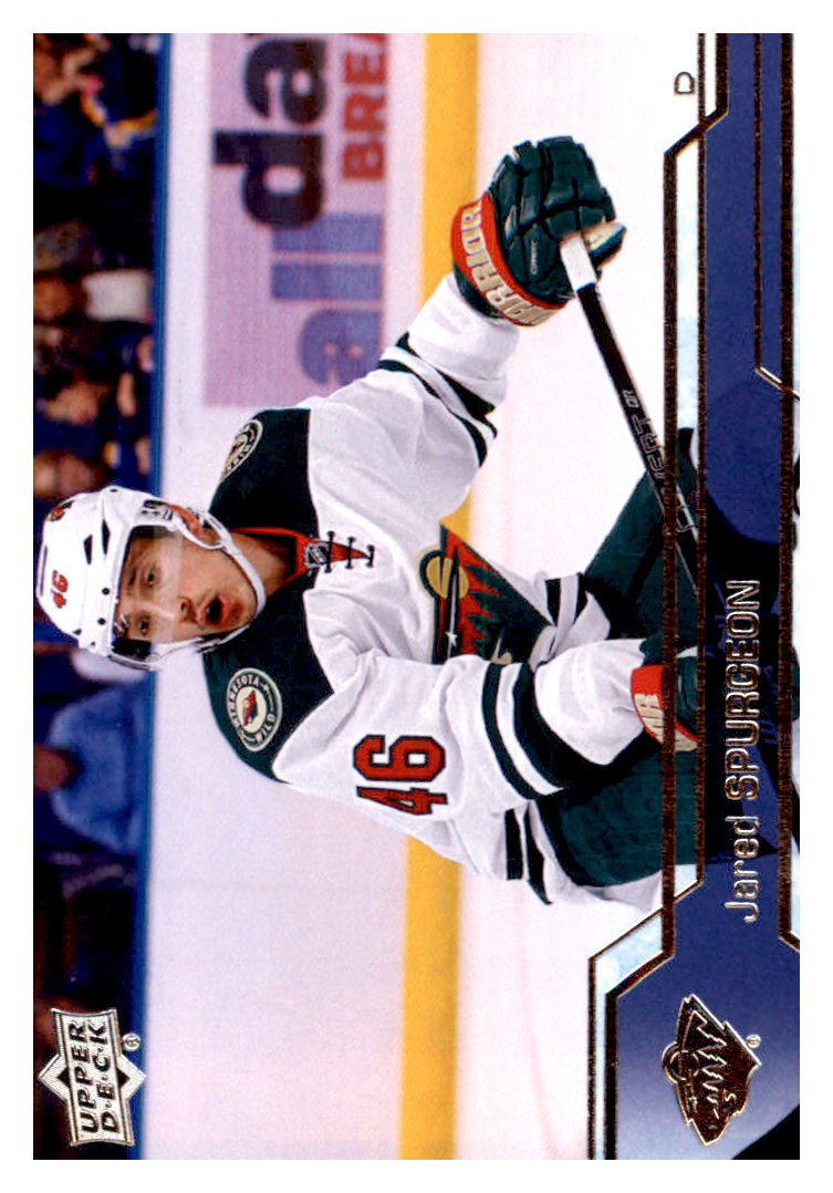 Jared Spurgeon Hockey Price Guide Jared Spurgeon Trading Card Value