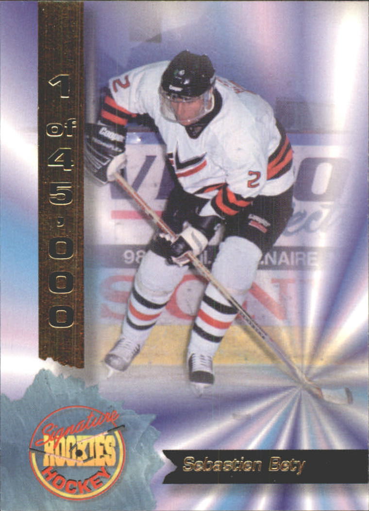 Sebastien Bety Hockey Price Guide | Sebastien Bety Trading Card Value ...