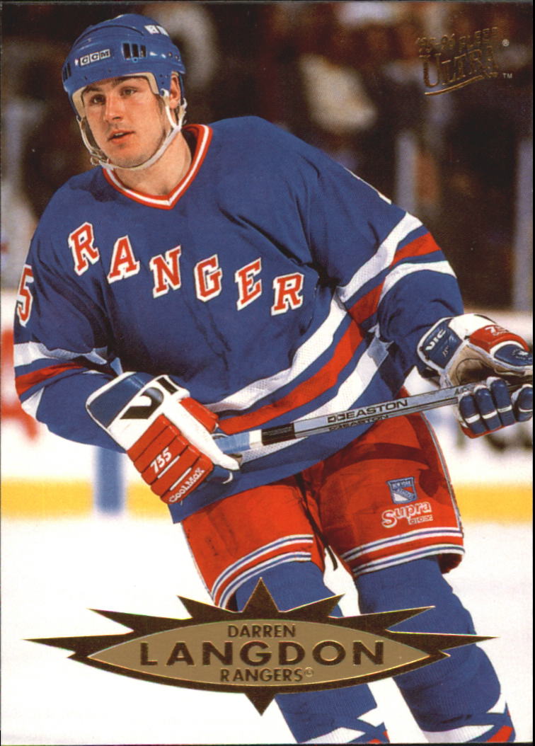 Darren Langdon 1996-97 New York Rangers Game Worn Jersey  (gamewornauctions.net)
