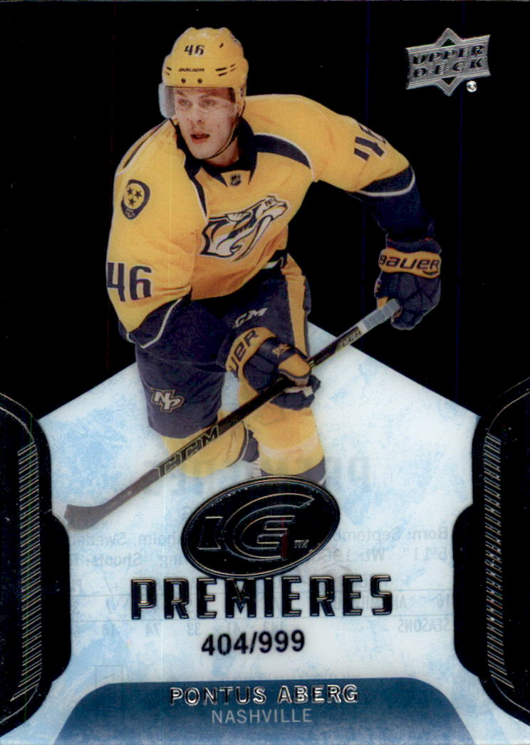 Buy Pontus Aberg Cards Online | Pontus Aberg Hockey Price Guide - Beckett