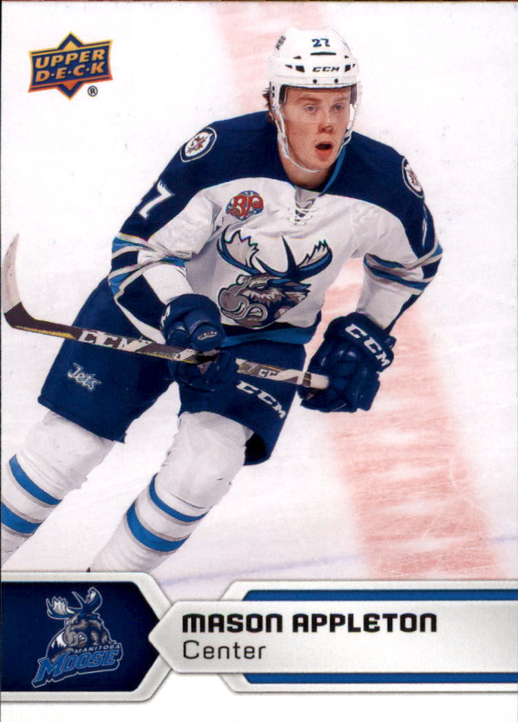 Buy Mason Appleton Cards Online Mason Appleton Hockey Price Guide