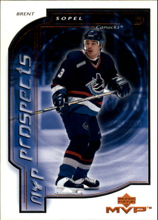 Brent Sopel Hockey Price Guide | Brent Sopel Trading Card Value – Beckett