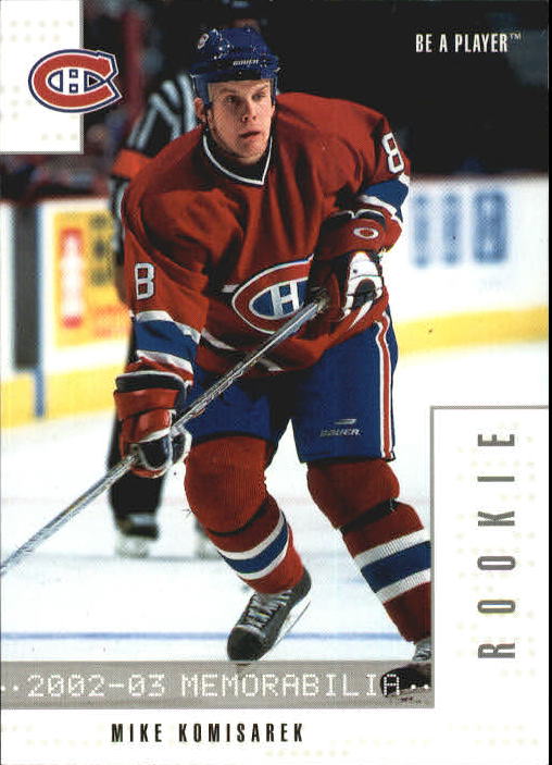 Mike Komisarek Hockey Price Guide | Mike Komisarek Trading Card Value ...