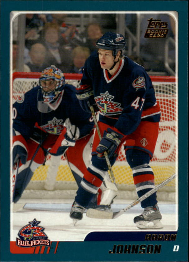 Aaron Johnson Hockey Price Guide Aaron Johnson Trading Card Value