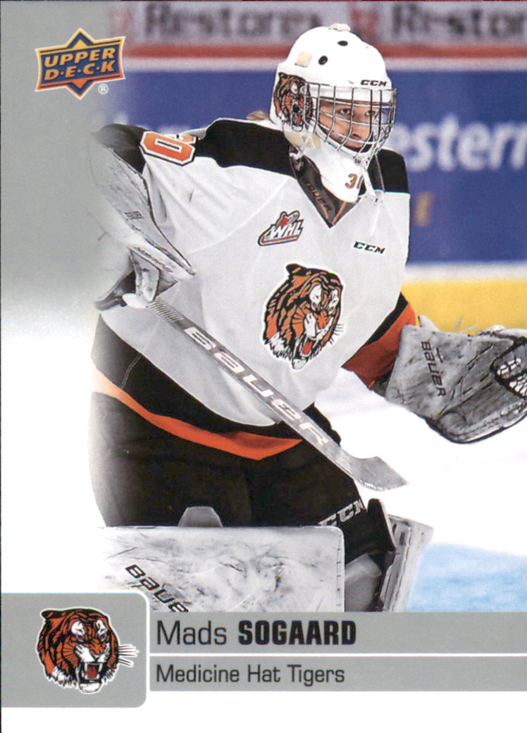 Buy Mads Sogaard Cards Online Mads Sogaard Hockey Price Guide Beckett