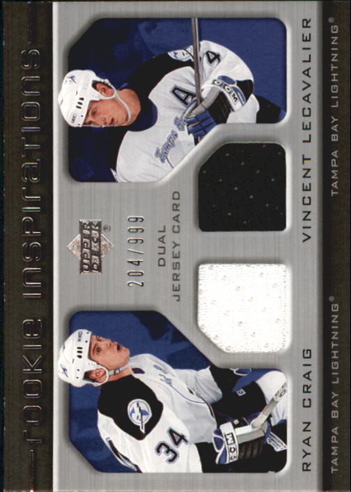 2005-06 Vincent Lecavalier Tampa Bay Lightning Game Worn Jersey