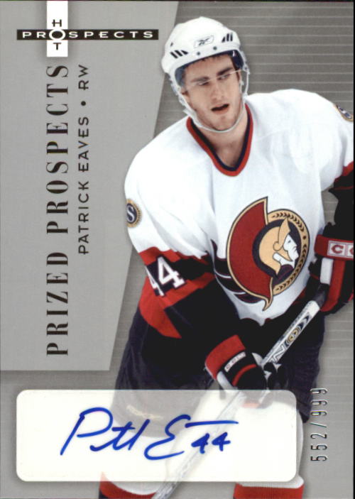 Patrick Eaves Hockey Price Guide Patrick Eaves Trading Card Value
