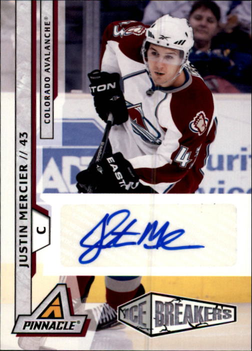 Justin Mercier Hockey Price Guide | Justin Mercier Trading Card Value ...