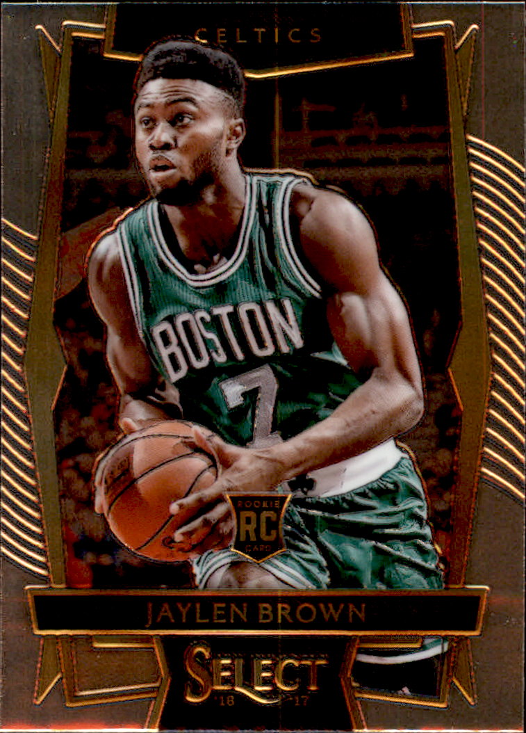 2016-17 hoops jaylen brown outlets teal explosion Beckett 7.5