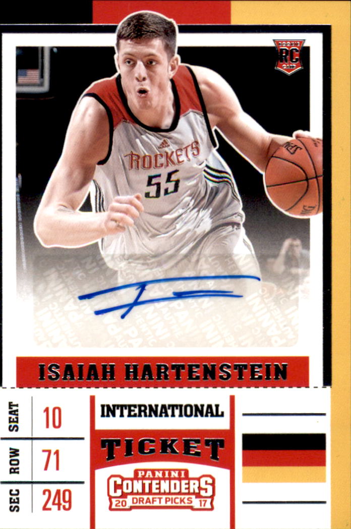 Isaiah Hartenstein Basketball Price Guide | Isaiah Hartenstein Trading ...
