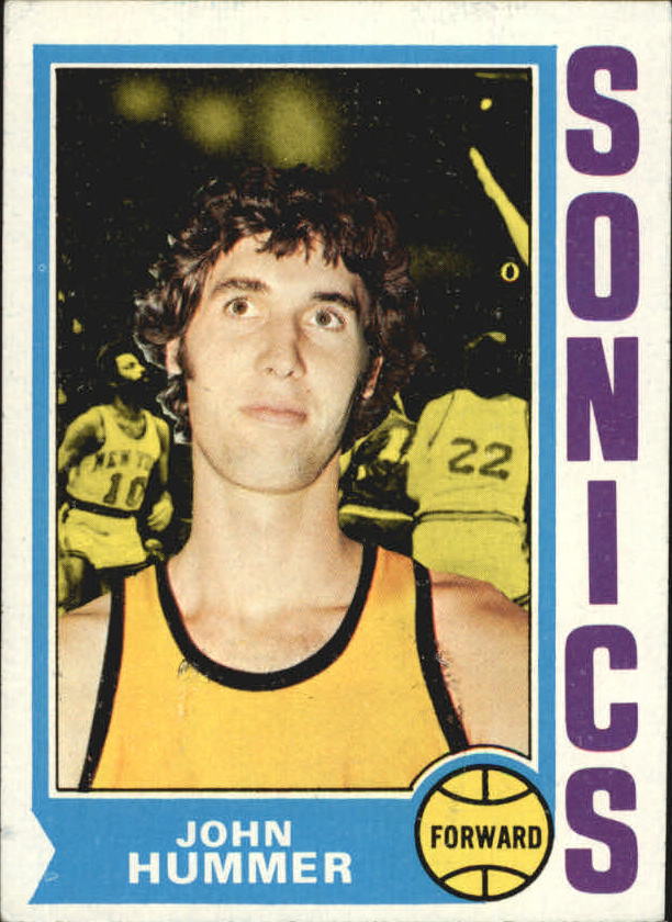 1971-72 Topps Basketball Buffalo Braves John Hummer #125