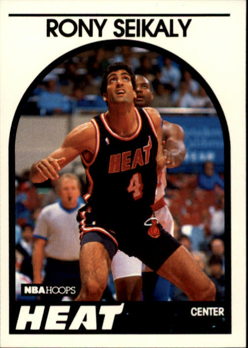 Rony Seikaly 4 card lot 1 card is serially cheapest numbered