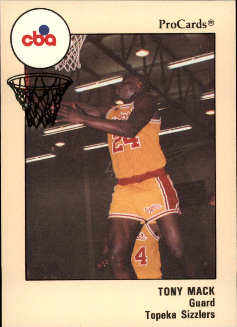 Tony Mack Basketball Price Guide Tony Mack Trading Card Value Beckett