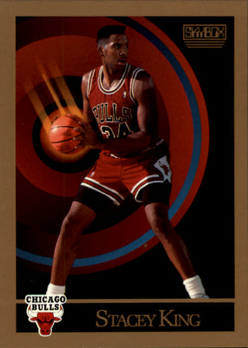 Stacey King Rookie 1990-91 Hoops #66 Chicago Bulls | mancavecards