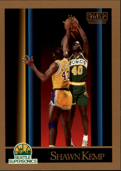 20 Assorted Shawn Kemp Basketball Cards