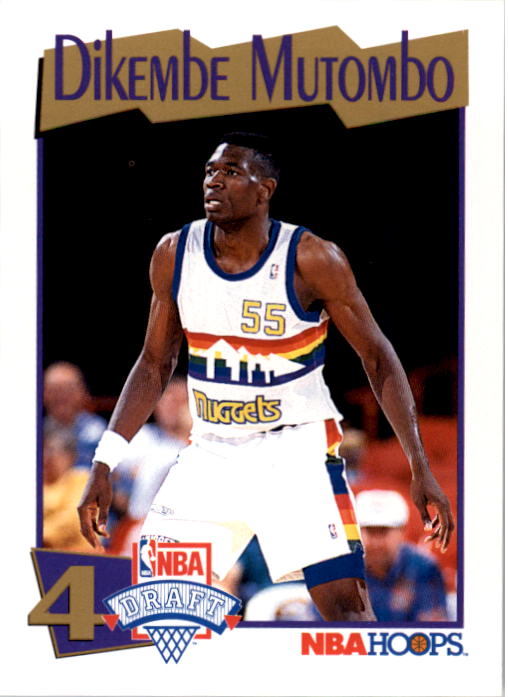 Dikembe Mutombo Basketball Price Guide Dikembe Mutombo Trading Card