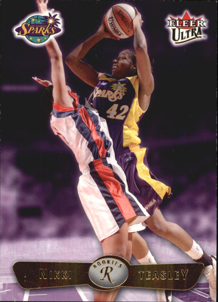 Nikki Teasley Basketball Price Guide Nikki Teasley Trading Card Value