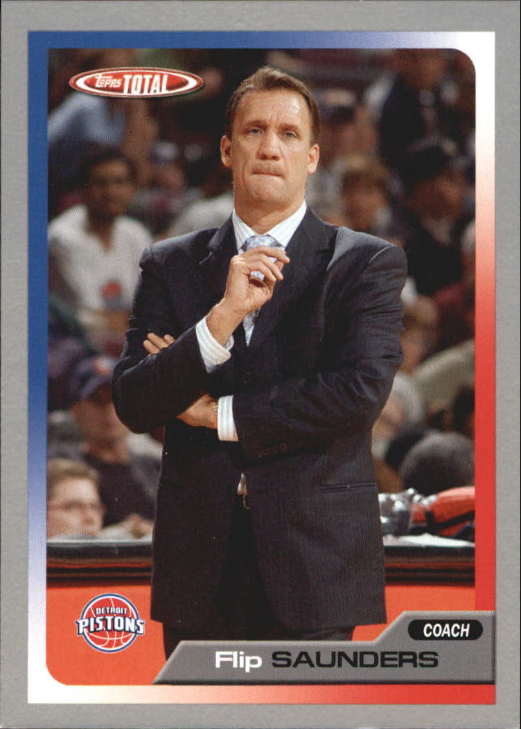 Flip Saunders Basketball Price Guide | Flip Saunders Trading Card Value