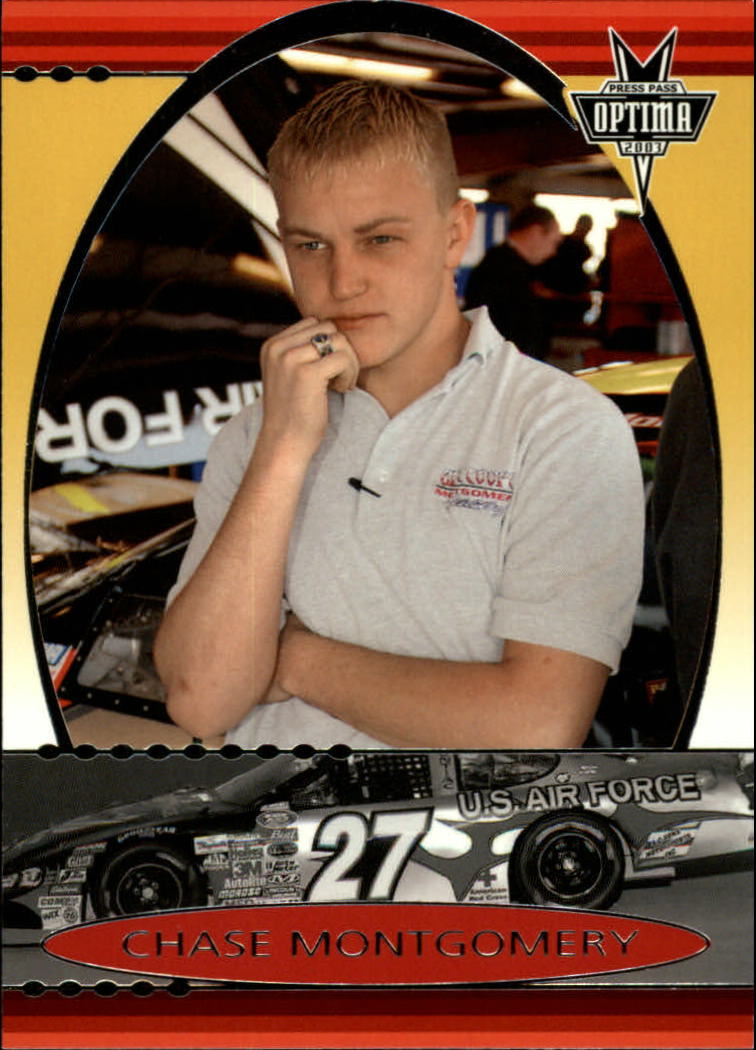 Buy Chase Montgomery Cards Online Chase Montgomery Racing Price Guide