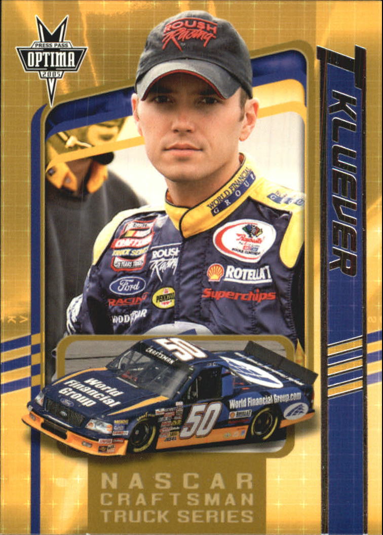 Buy Todd Kluever Cards Online | Todd Kluever Racing Price Guide - Beckett