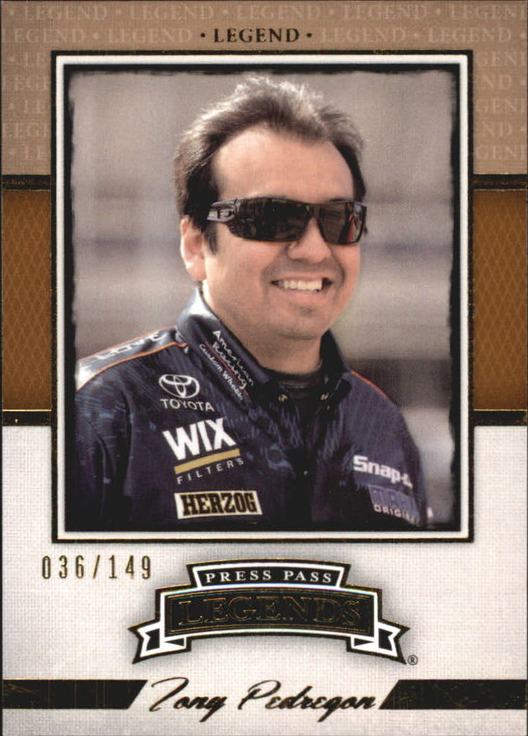 Tony Pedregon Racing Price Guide | Tony Pedregon Trading Card Value – Beckett