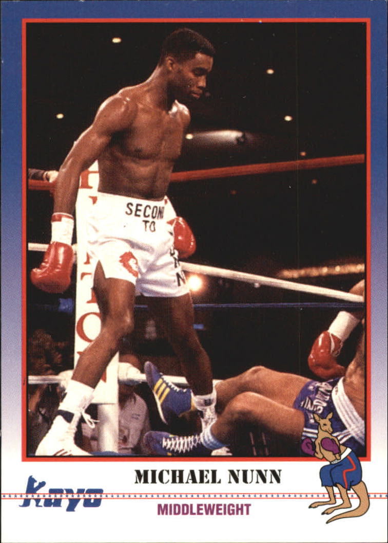 Michael Nunn Boxing Price Guide | Michael Nunn Trading Card Value – Beckett