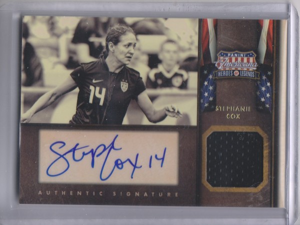 Buy Stephanie Cox Cards Online | Stephanie Cox Soccer Price Guide - Beckett