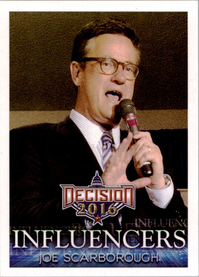 Joe Scarborough Nonsports Price Guide Joe Scarborough Trading Card