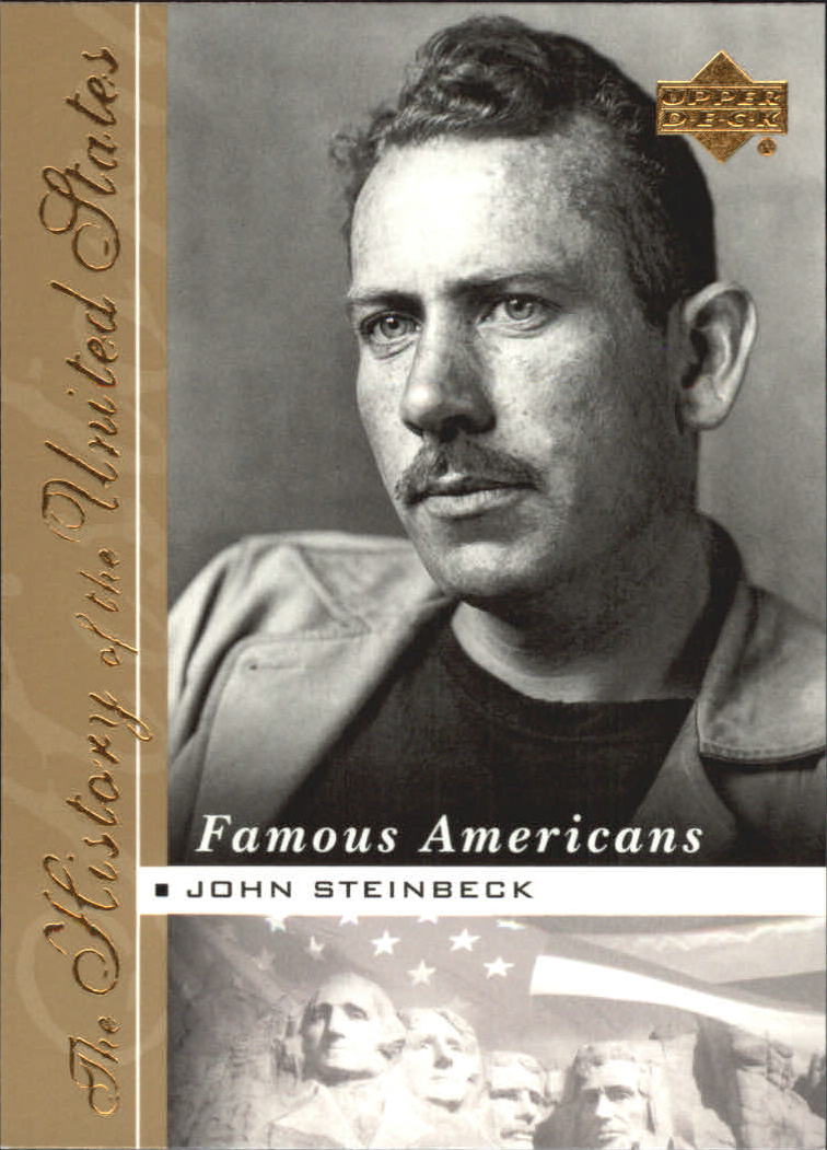 John Steinbeck Nonsports Price Guide John Steinbeck Trading Card