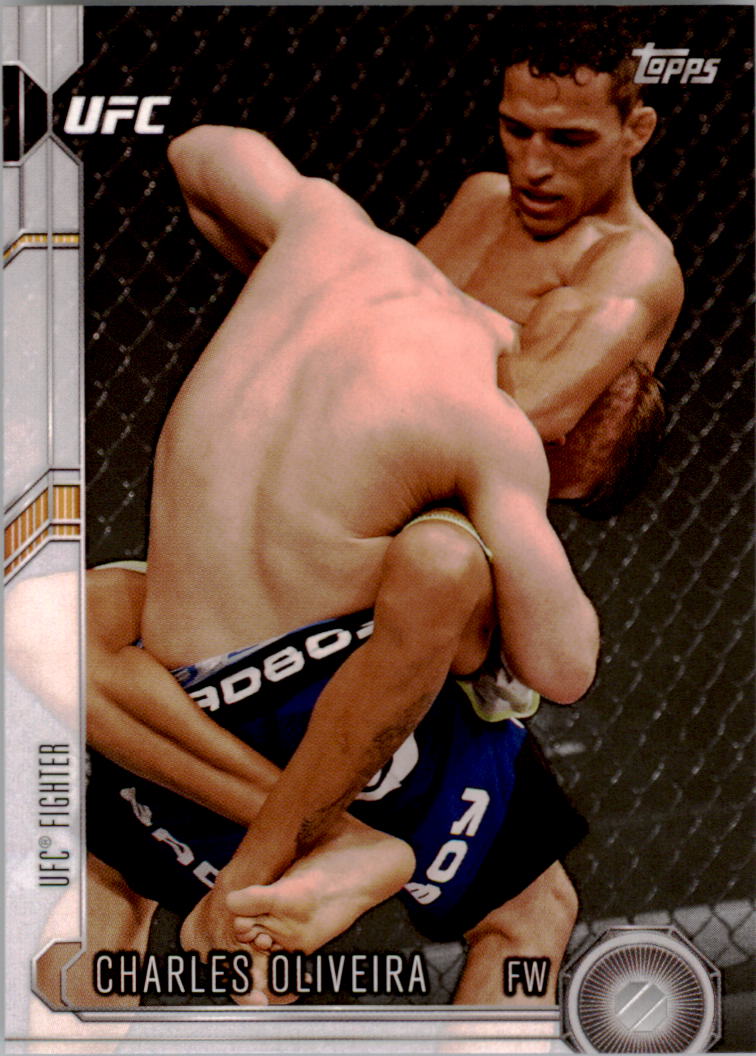 Charles Oliveira 2011 Topps Finest UFC Finest Moments Card # FMCO 200/388 